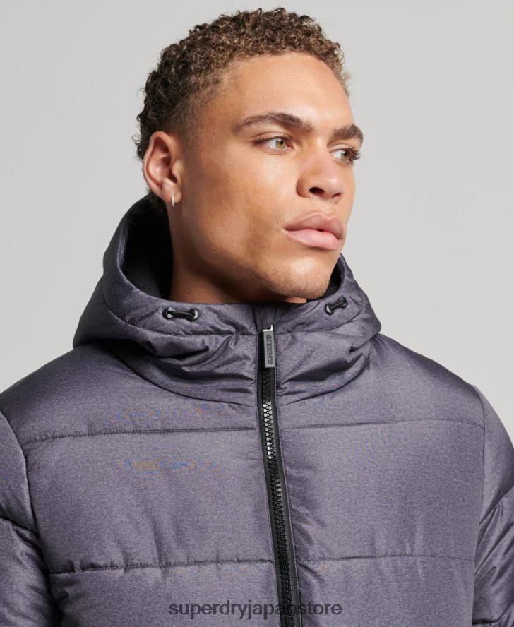 スポーツフグ 男性 Superdry 衣類 濃い灰色 2J62PZ4508