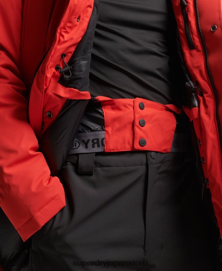 エベレスト ダウン スノー パーカー コート 男性 Superdry 衣類 赤 2J62PZ4515