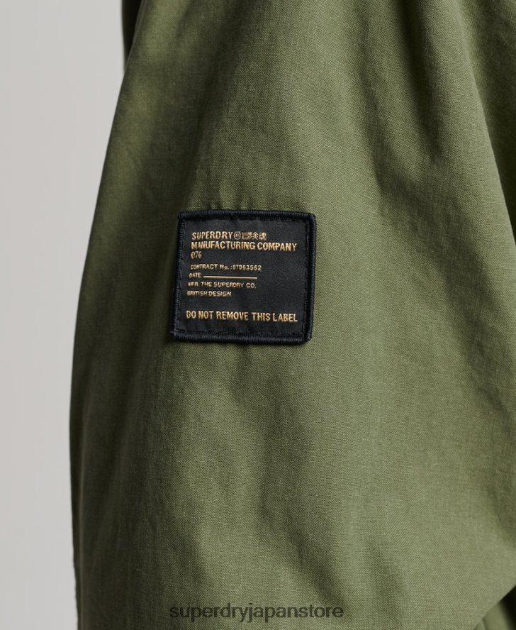 ミリタリーフィッシュテールパーカージャケット 男性 Superdry 衣類 カーキ 2J62PZ4517