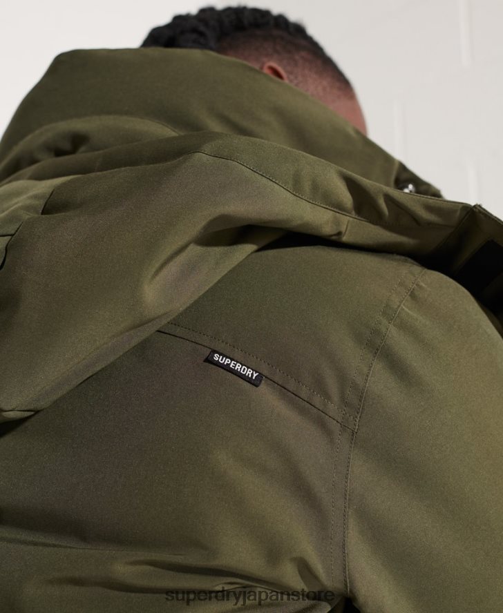 エベレスト ボンバージャケット 男性 Superdry 衣類 カーキ 2J62PZ4518