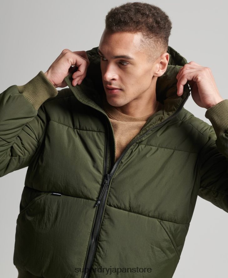 マウンテンレクリエーションジャケット 男性 Superdry 衣類 カーキ 2J62PZ4521