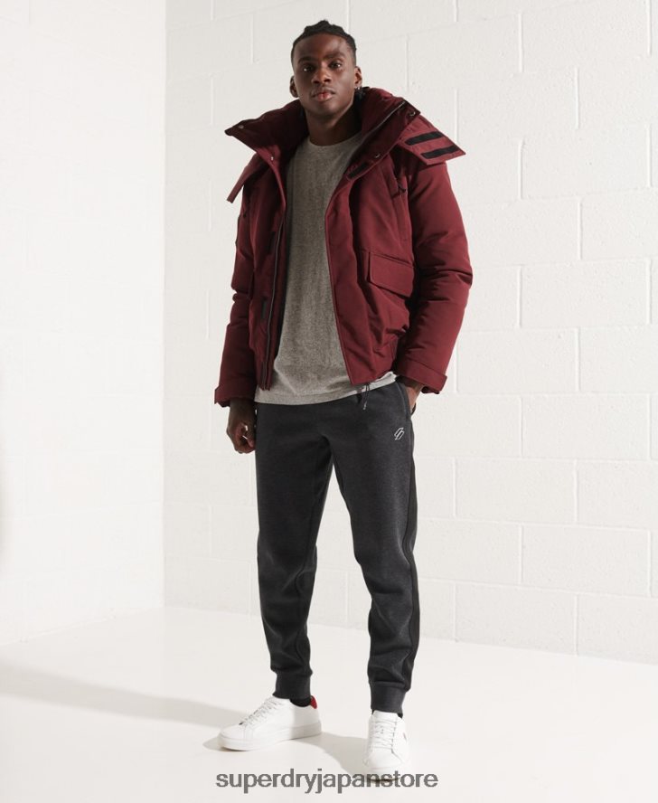 エベレスト ボンバージャケット 男性 Superdry 衣類 赤 2J62PZ4523