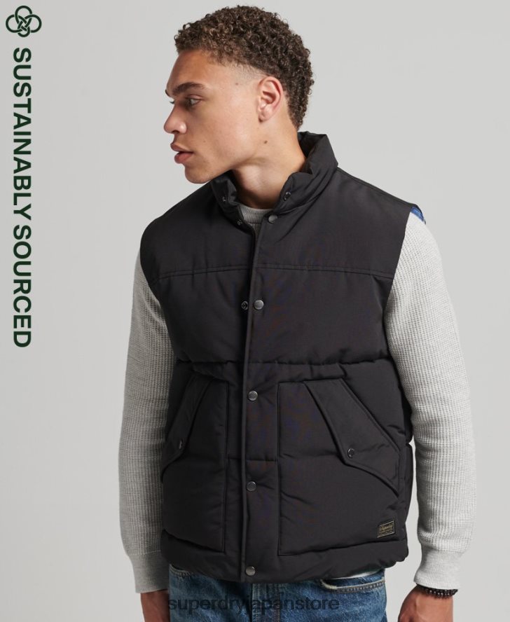 ヴィンテージマウンテンジレ 男性 Superdry 衣類 濃い灰色 2J62PZ4528