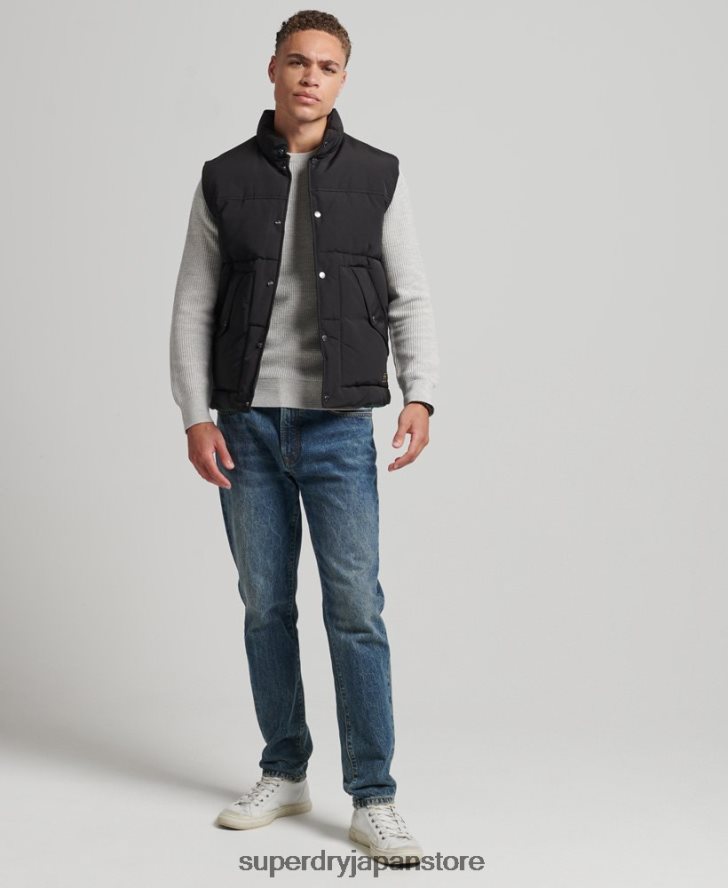 ヴィンテージマウンテンジレ 男性 Superdry 衣類 濃い灰色 2J62PZ4528