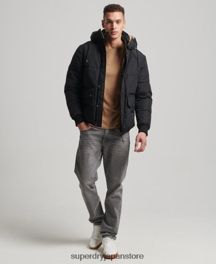 マウンテンパファージャケット 男性 Superdry 衣類 濃紺 2J62PZ4533