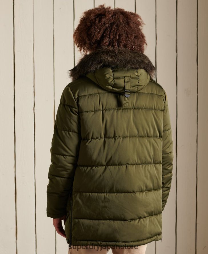 チヌークパーカー 男性 Superdry 衣類 緑 2J62PZ4538