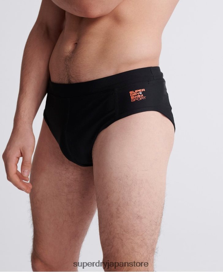 水泳パンツ 男性 Superdry 衣類 黒 2J62PZ453