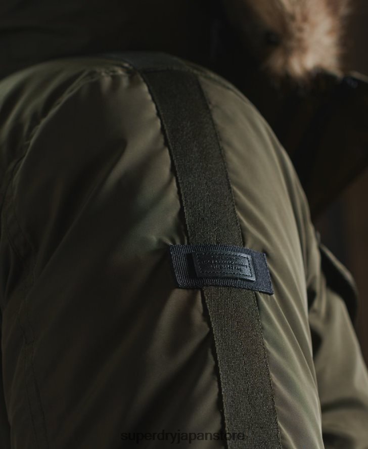 チヌーク レスキュー ボンバー ジャケット 男性 Superdry 衣類 カーキ 2J62PZ4541