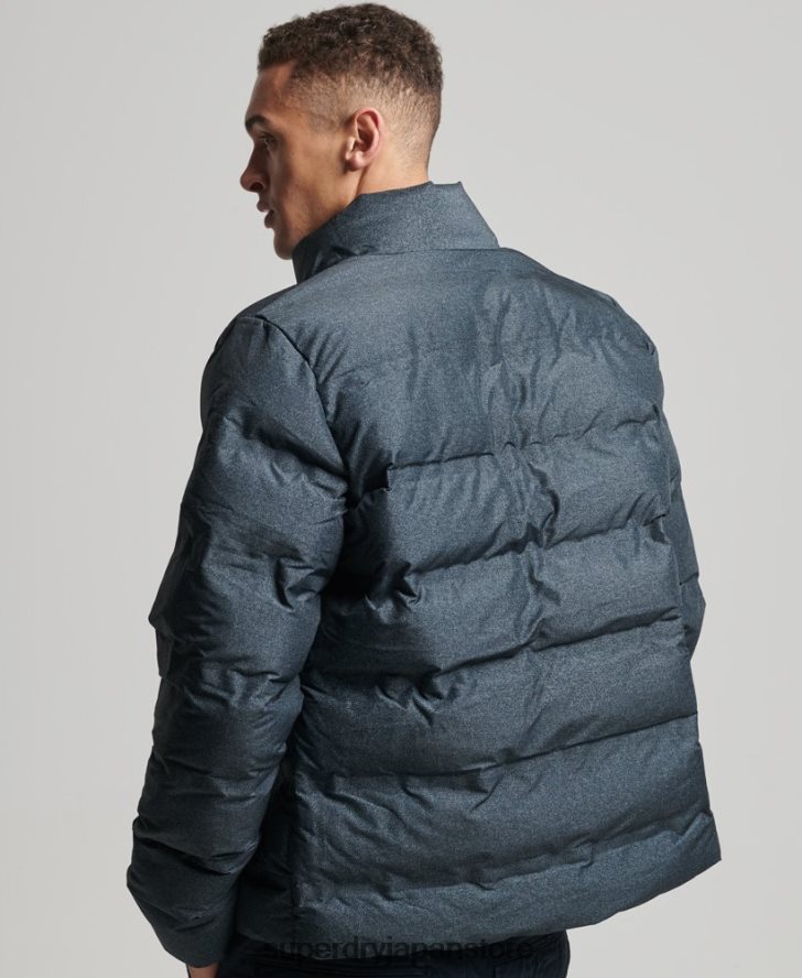 究極のレーダーキルトジャケット 男性 Superdry 衣類 濃い灰色 2J62PZ4562