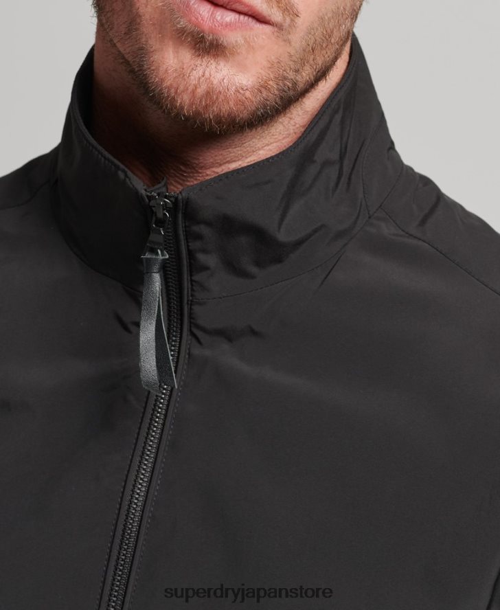 ハリントンジャケット 男性 Superdry 衣類 黒 2J62PZ4563