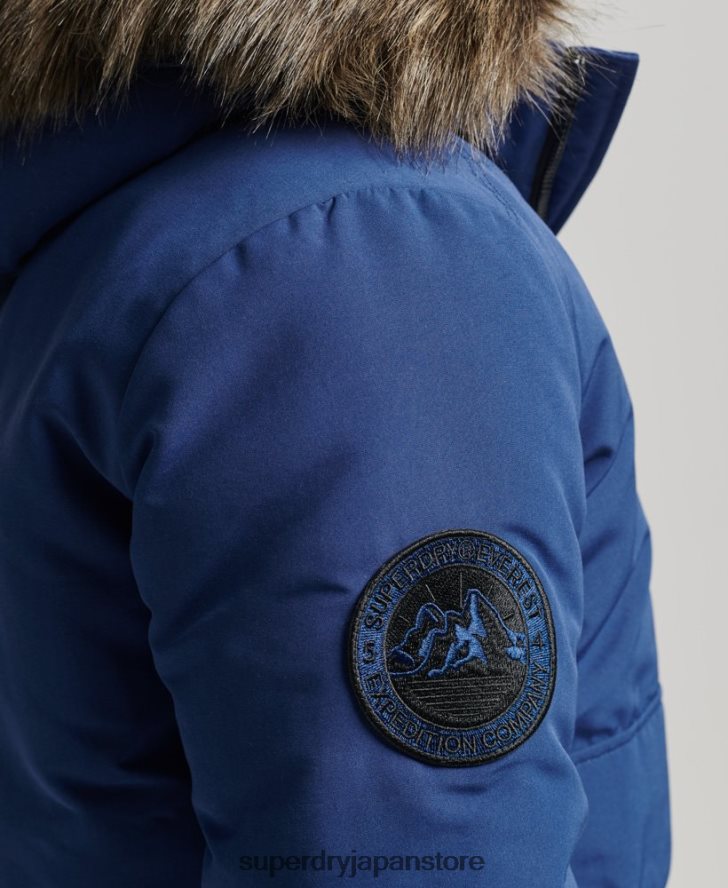 エベレスト ボンバージャケット 男性 Superdry 衣類 海軍 2J62PZ4565