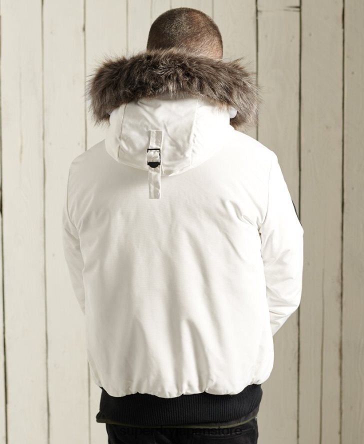 エベレスト ボンバージャケット 男性 Superdry 衣類 クリーム 2J62PZ4567