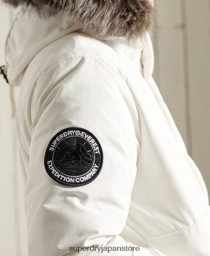 エベレスト ボンバージャケット 男性 Superdry 衣類 クリーム 2J62PZ4567