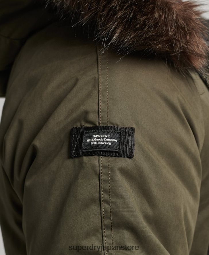 オリジナル＆ヴィンテージパーカーコート 男性 Superdry 衣類 緑 2J62PZ4573