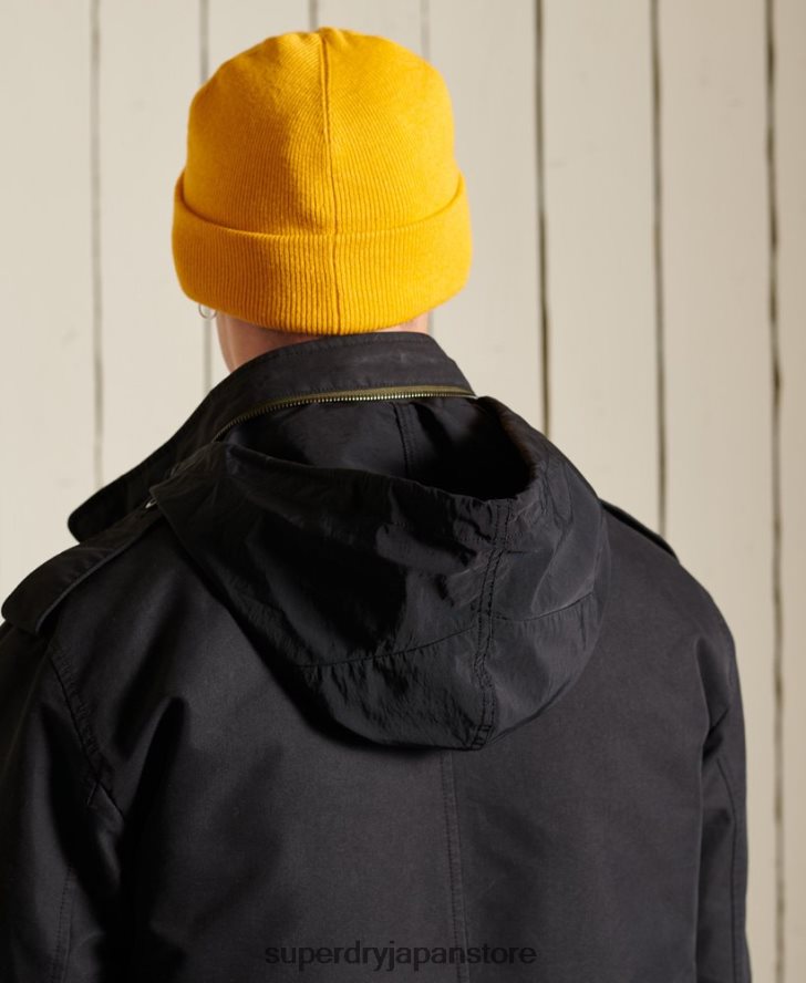 ミリタリープレミアムパーカーコート 男性 Superdry 衣類 濃い灰色 2J62PZ4576