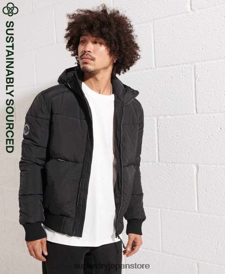 マウンテンレクリエーションジャケット 男性 Superdry 衣類 黒 2J62PZ4587