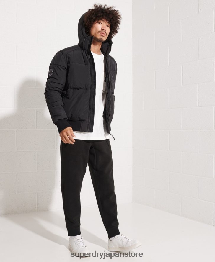 マウンテンレクリエーションジャケット 男性 Superdry 衣類 黒 2J62PZ4587