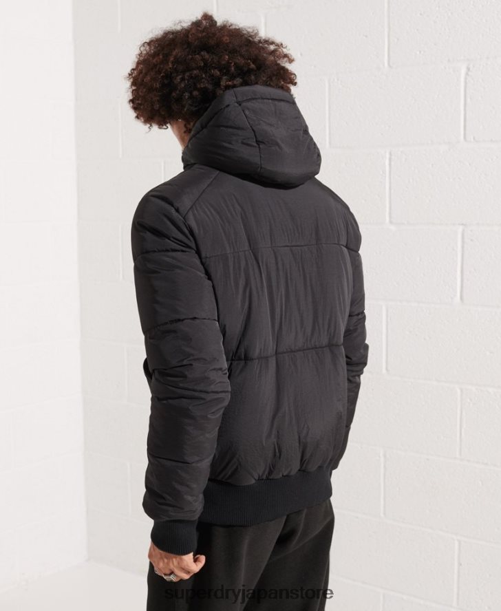 マウンテンレクリエーションジャケット 男性 Superdry 衣類 黒 2J62PZ4587