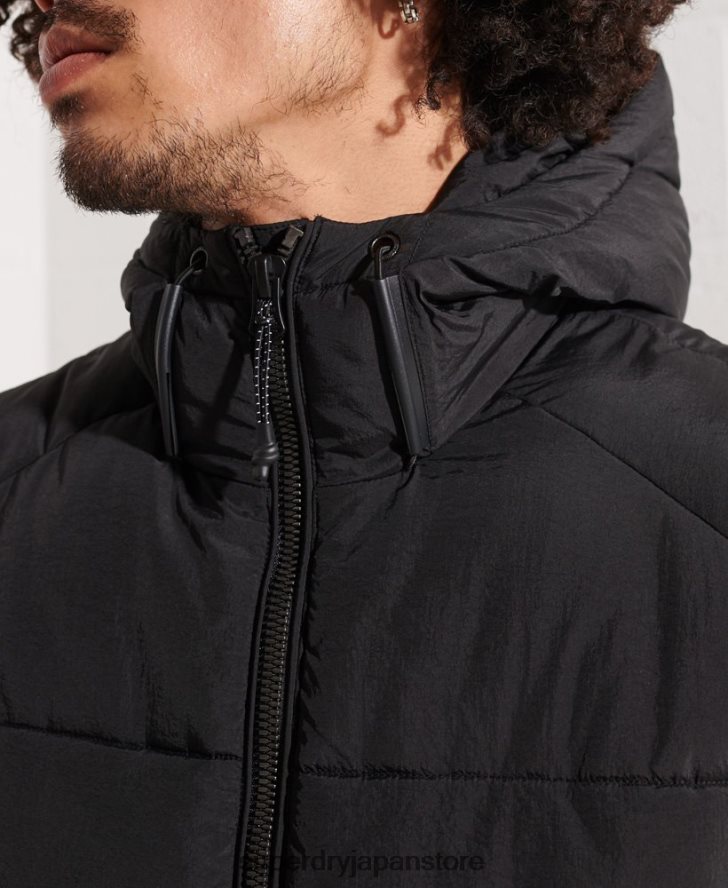 マウンテンレクリエーションジャケット 男性 Superdry 衣類 黒 2J62PZ4587