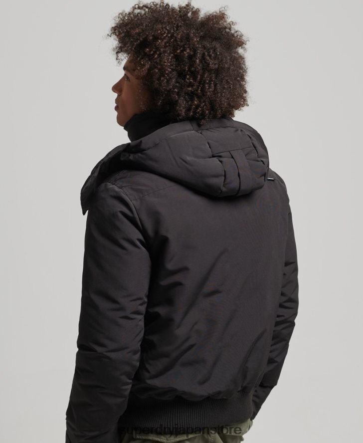 エクスペディション エベレスト ボンバー パデッド ジャケット 男性 Superdry 衣類 黒 2J62PZ4591