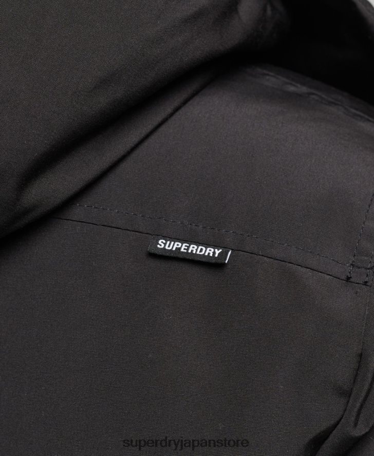 エクスペディション エベレスト ボンバー パデッド ジャケット 男性 Superdry 衣類 黒 2J62PZ4591