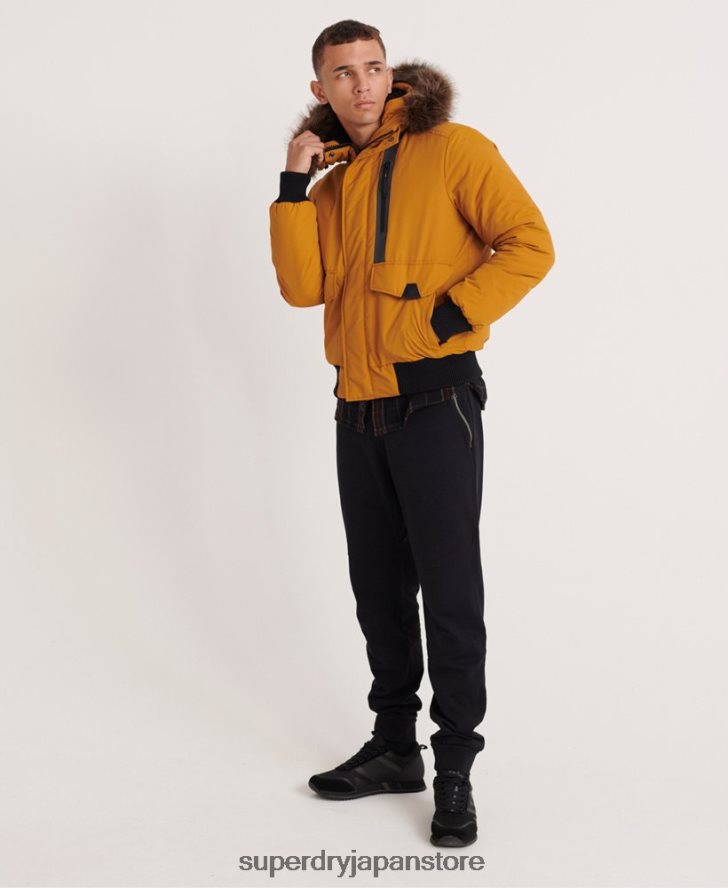 エベレスト ボンバージャケット 男性 Superdry 衣類 黄色 2J62PZ4604
