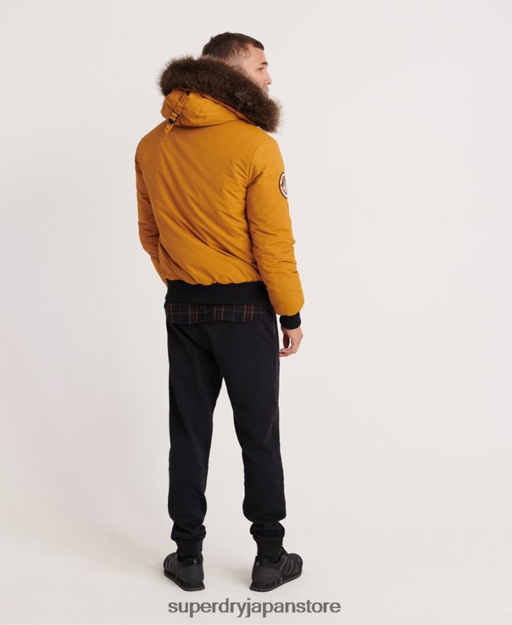 エベレスト ボンバージャケット 男性 Superdry 衣類 黄色 2J62PZ4604
