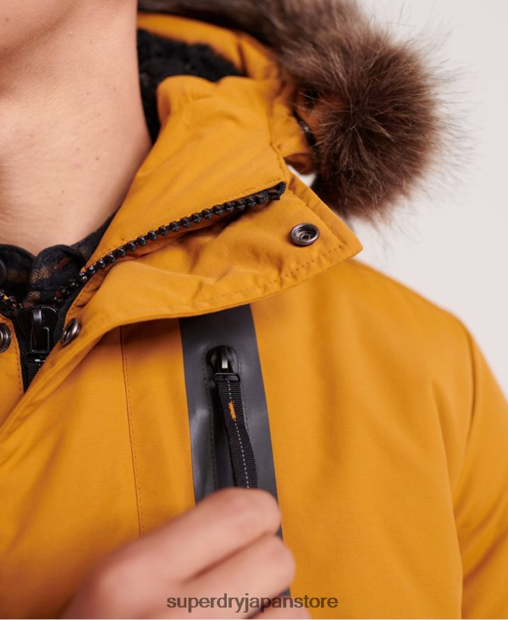 エベレスト ボンバージャケット 男性 Superdry 衣類 黄色 2J62PZ4604
