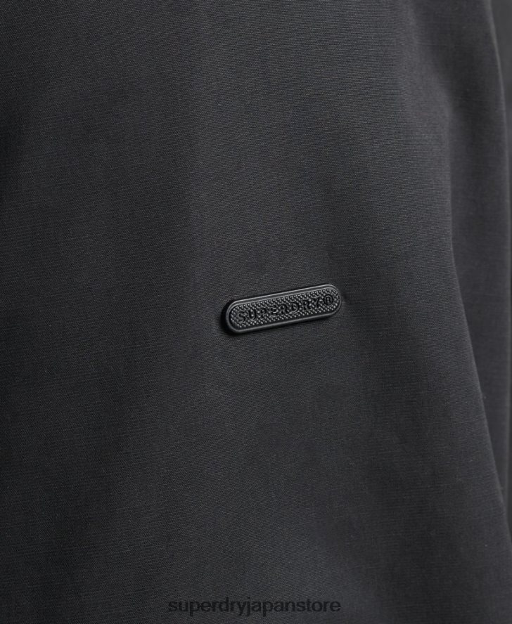 アイコニックなハリントンジャケット 男性 Superdry 衣類 黒 2J62PZ4611
