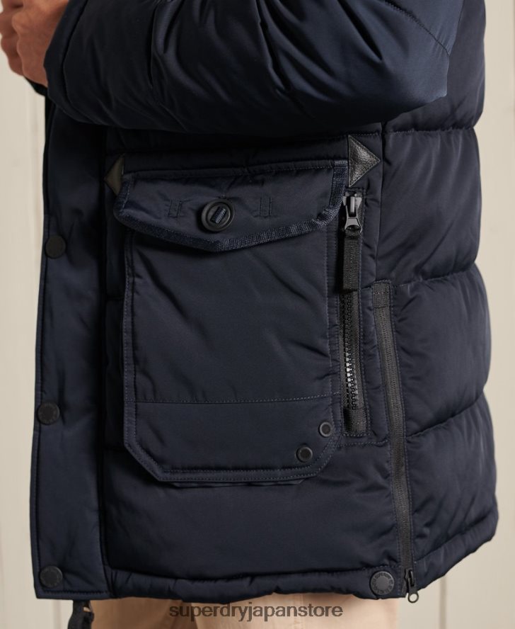 チヌークパーカー 男性 Superdry 衣類 海軍 2J62PZ4618