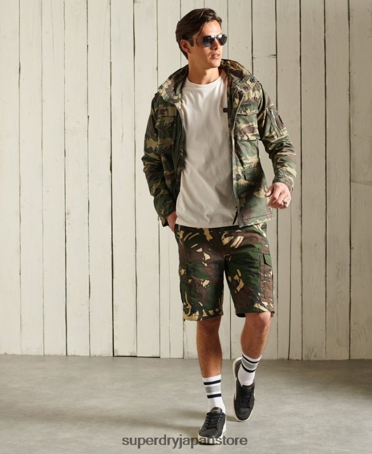 クラシックなルーキージャケット 男性 Superdry 衣類 カーキ 2J62PZ4619