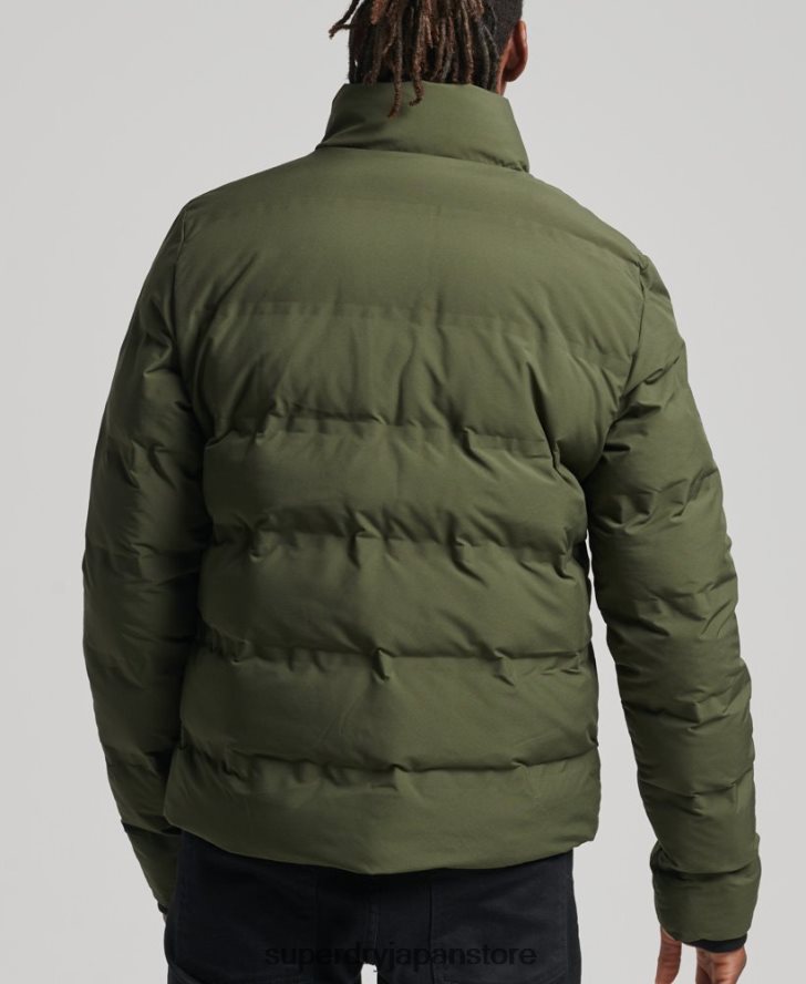 究極のレーダーキルティングジャケット 男性 Superdry 衣類 カーキ 2J62PZ4621