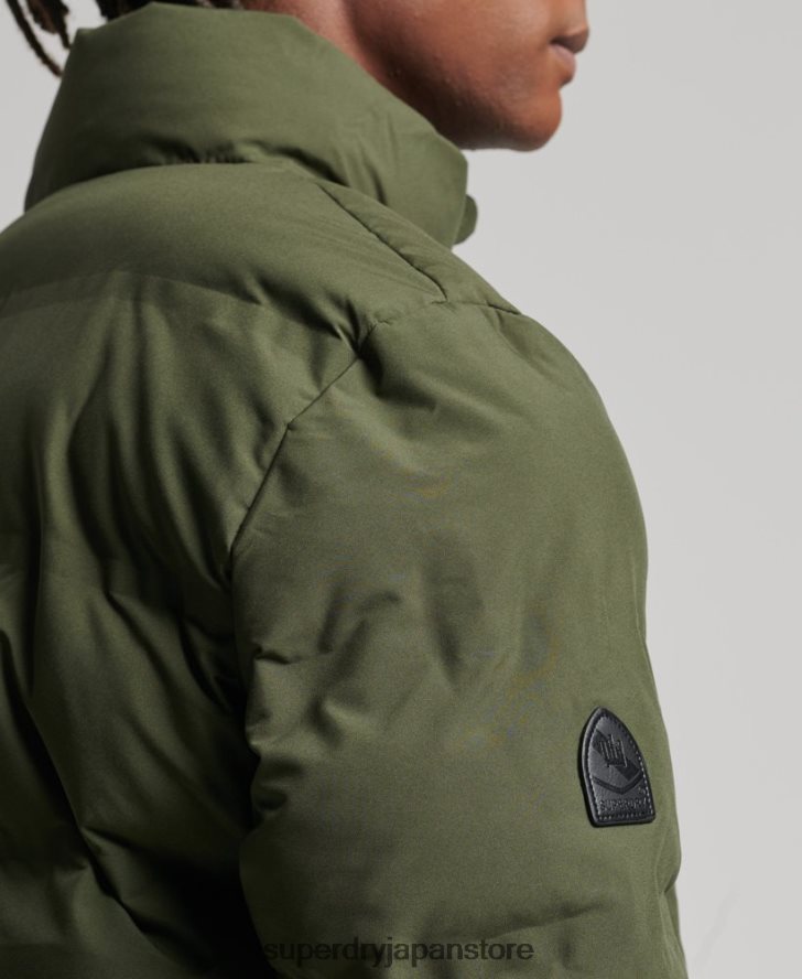 究極のレーダーキルティングジャケット 男性 Superdry 衣類 カーキ 2J62PZ4621