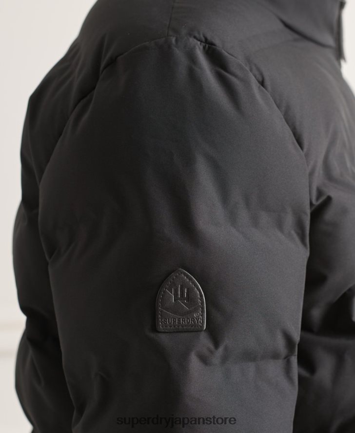 究極のレーダーキルティングジャケット 男性 Superdry 衣類 黒 2J62PZ4622