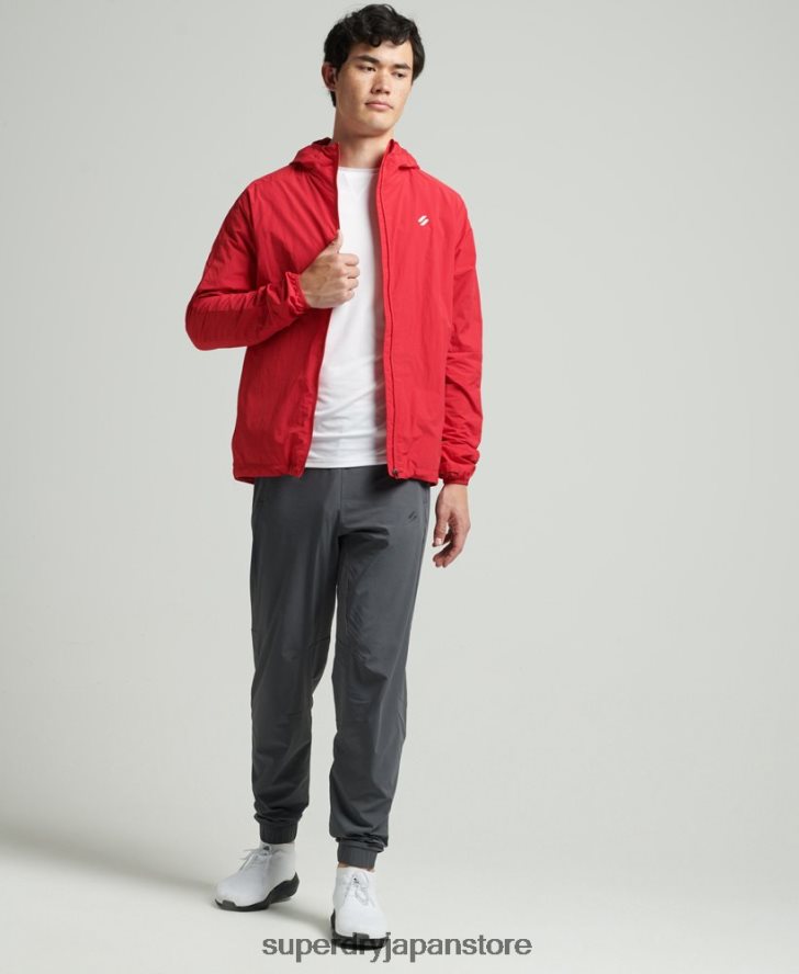 ランニングジャケット 男性 Superdry 衣類 赤 2J62PZ4630