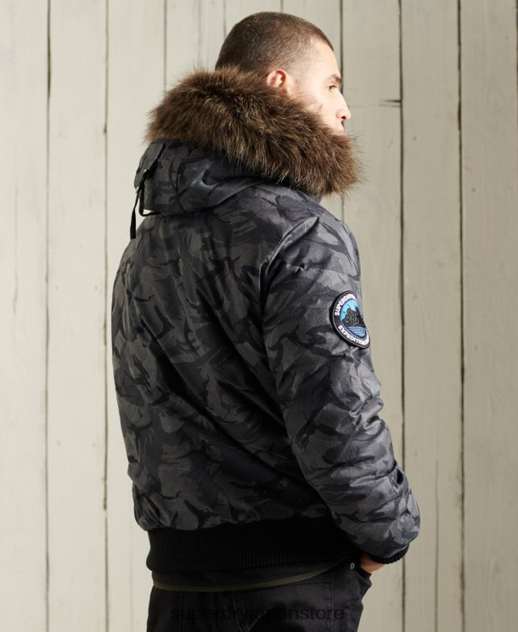 エベレスト ボンバージャケット 男性 Superdry 衣類 グレー 2J62PZ4631