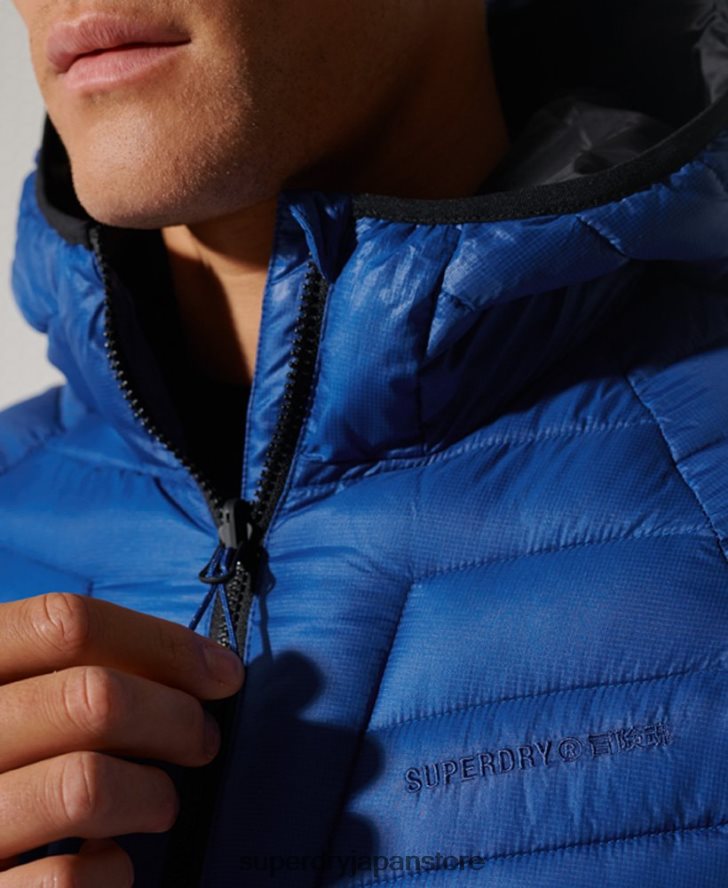 クリーンプロインシュレータージャケット 男性 Superdry 衣類 海軍 2J62PZ4634