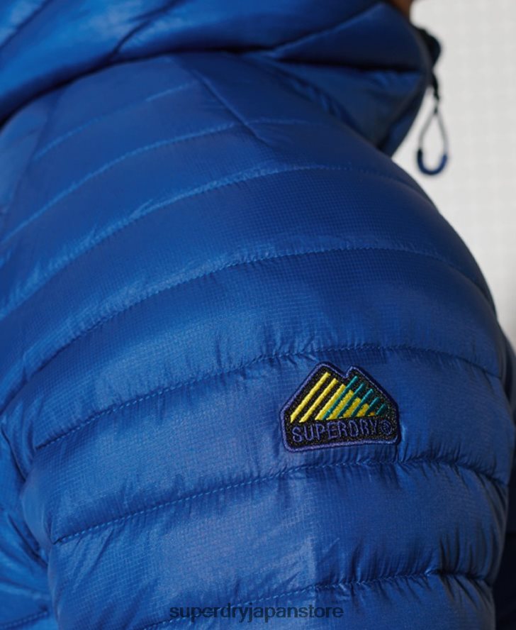 クリーンプロインシュレータージャケット 男性 Superdry 衣類 海軍 2J62PZ4634