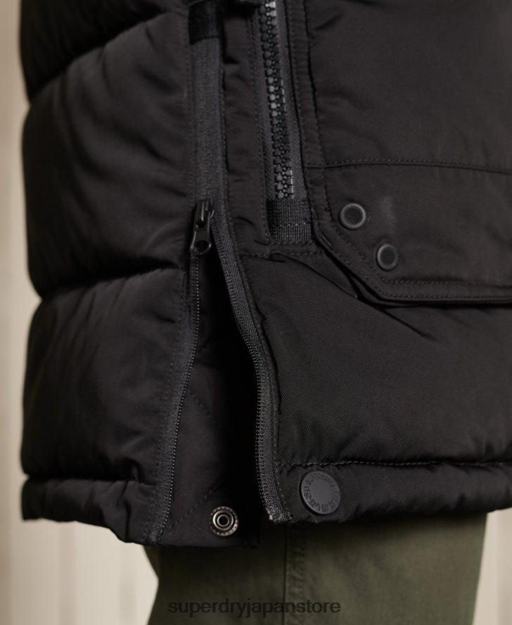 チヌークパーカー 男性 Superdry 衣類 黒 2J62PZ4636