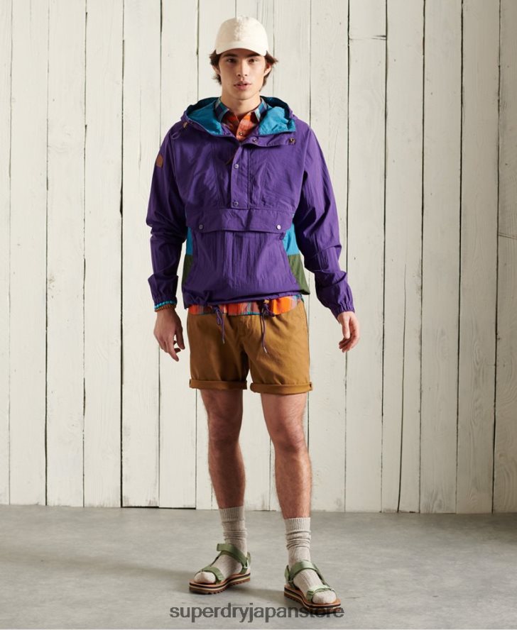 マウンテンカジュアルジャケット 男性 Superdry 衣類 紫 2J62PZ4639