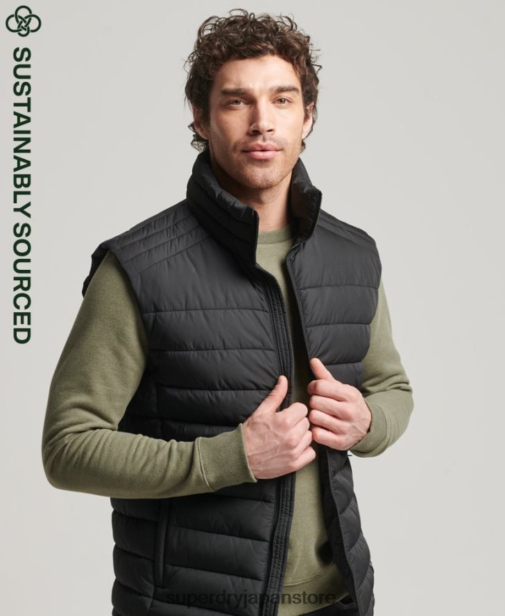 スタジオフジジレ 男性 Superdry 衣類 黒 2J62PZ4651