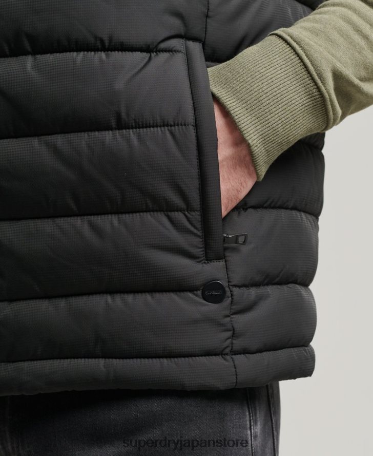 スタジオフジジレ 男性 Superdry 衣類 黒 2J62PZ4651