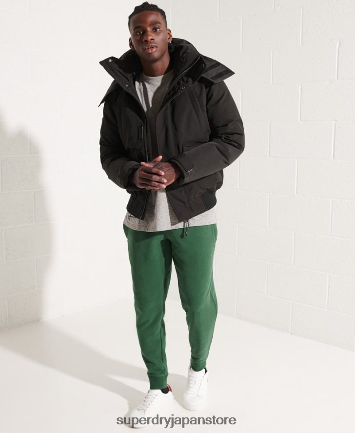 エベレスト ボンバージャケット 男性 Superdry 衣類 黒 2J62PZ4653