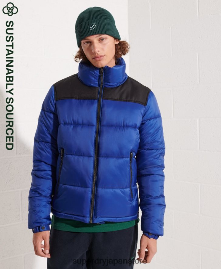 コードジャケット 男性 Superdry 衣類 青 2J62PZ4677
