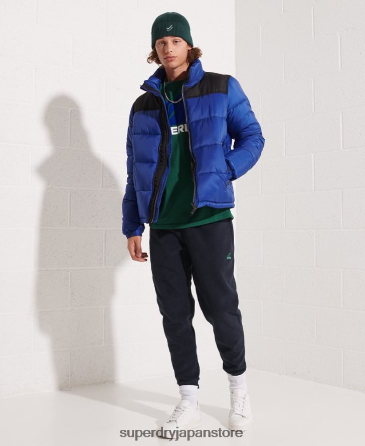 コードジャケット 男性 Superdry 衣類 青 2J62PZ4677