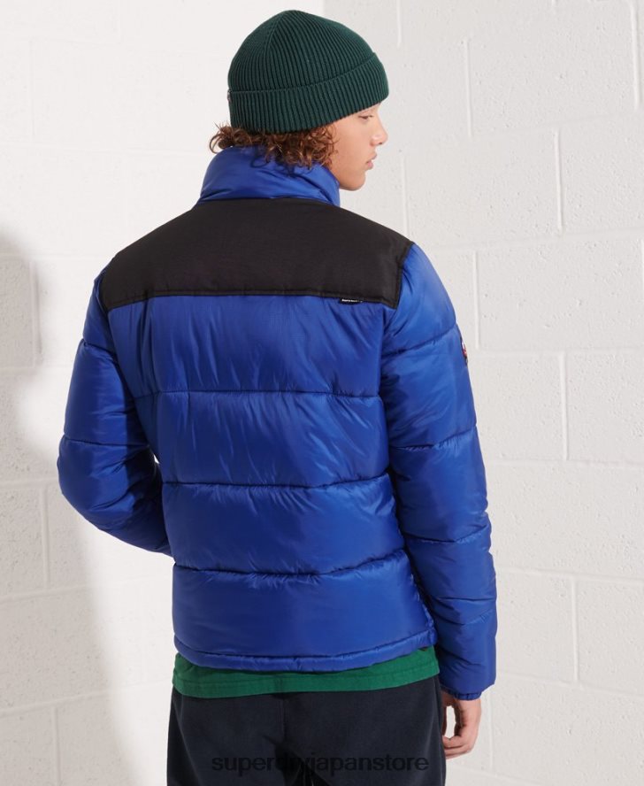 コードジャケット 男性 Superdry 衣類 青 2J62PZ4677