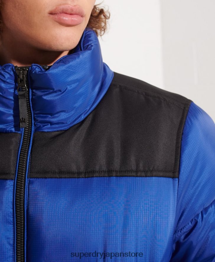 コードジャケット 男性 Superdry 衣類 青 2J62PZ4677