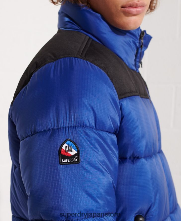 コードジャケット 男性 Superdry 衣類 青 2J62PZ4677
