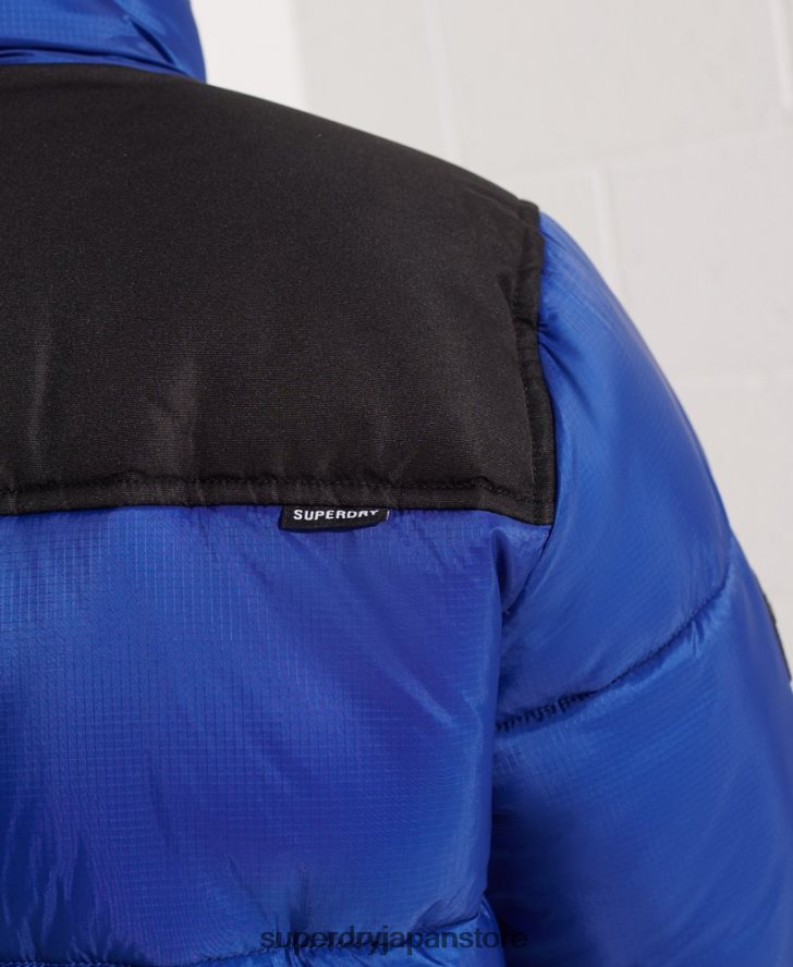 コードジャケット 男性 Superdry 衣類 青 2J62PZ4677