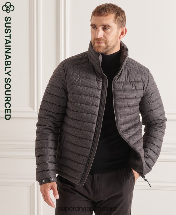 スタジオズ フードなしフジジャケット 男性 Superdry 衣類 グレー 2J62PZ4679